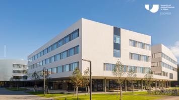 Gebäude der USTP - University of Applied Sciences St. Pölten