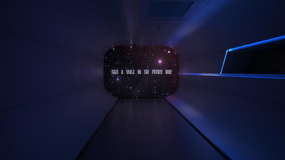 Future Tube von innen