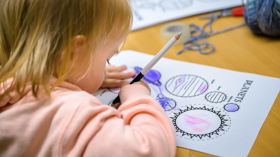 Mitmachstationen für Kinder