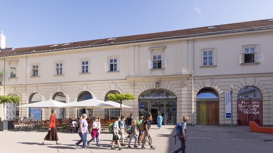Hof des Architekturzentrum Wien