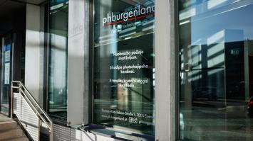 Haupteingang PPH Burgenland