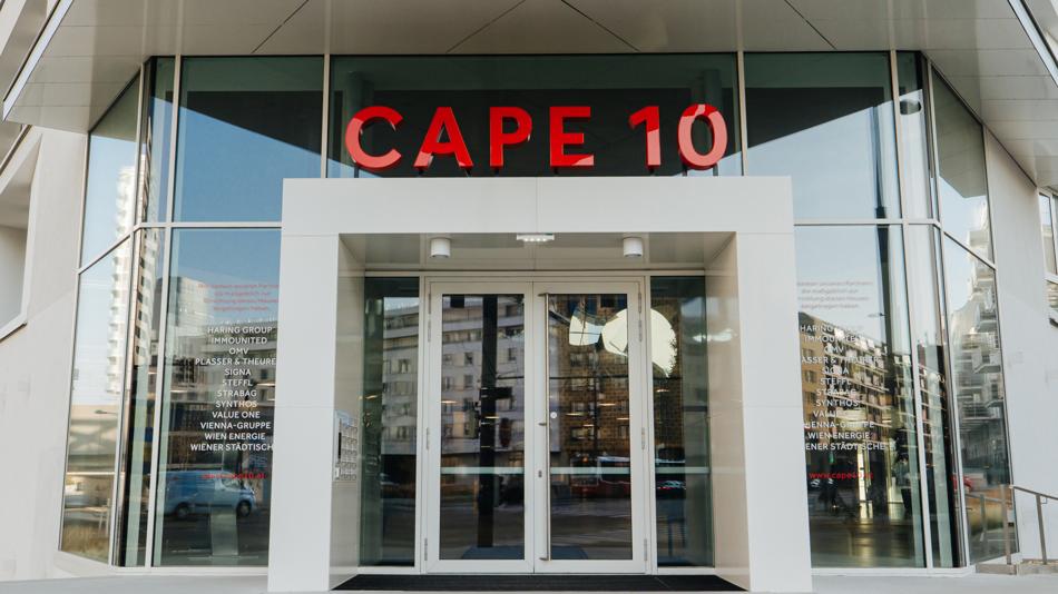 CAPE 10 - Haus der Zukunft und sozialen Innovation - Eingang