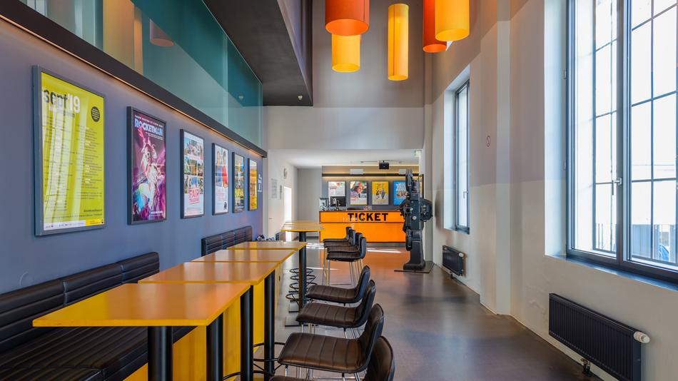 Foyer Kino im Kesselhaus
