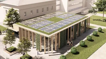 Rendering des im Bau befindlichen KC