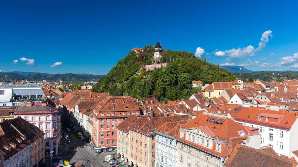Dachlandschaft Graz