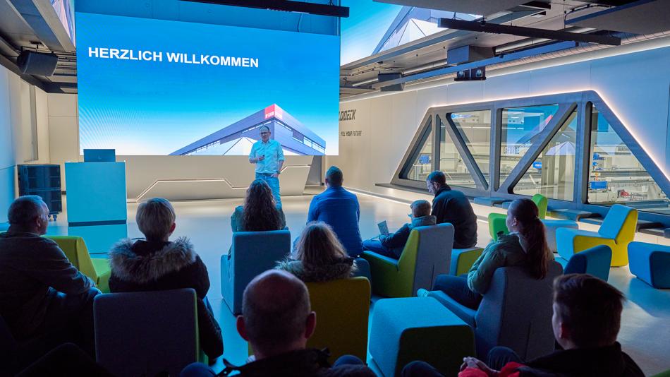 Präsentation im Holodeck