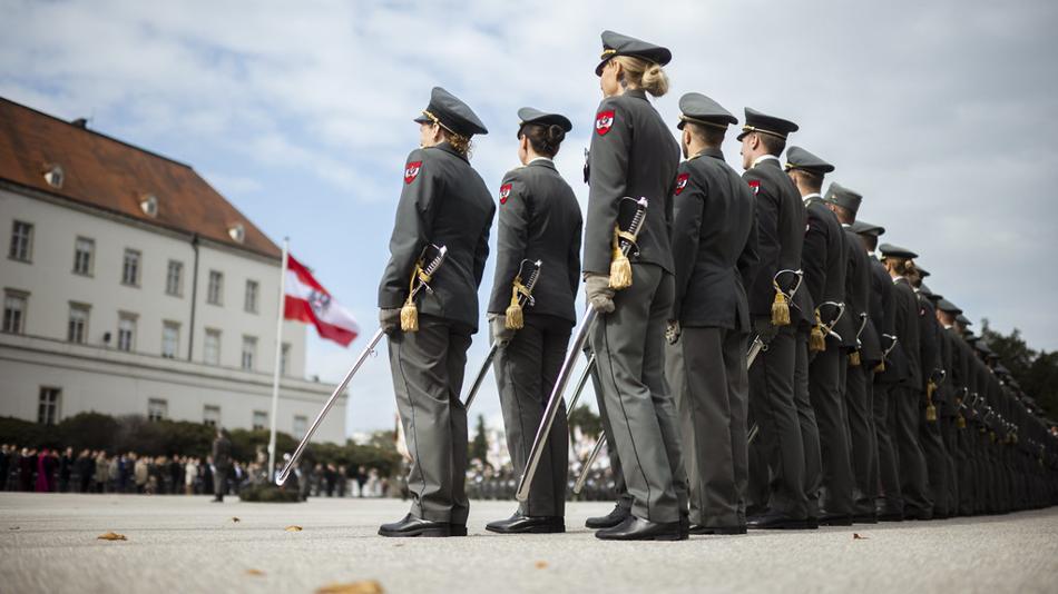 Ausmusterung zum Leutnant