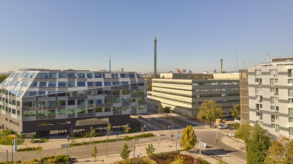 Gebäude der SFU Wien