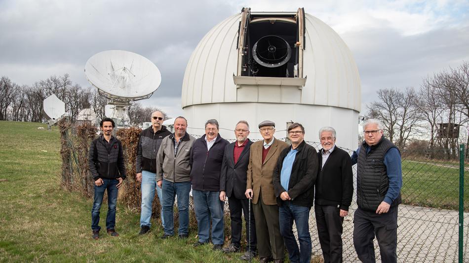 Sternwarte mit Mitgliedern