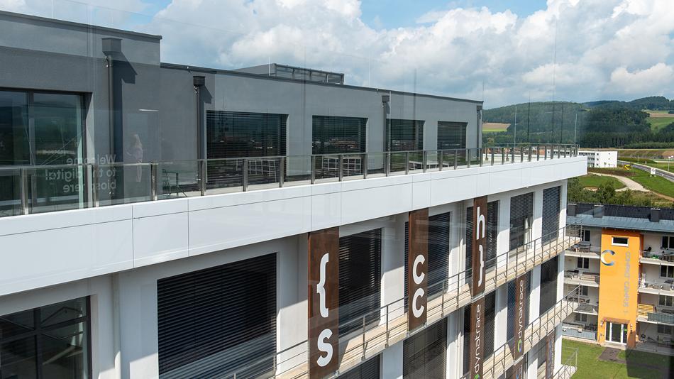 SCCH, mitten im Softwarepark Hagenberg