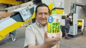 NaKu PLA-Flasche aus Biokunststoff für das NOT PLASTIC WATER