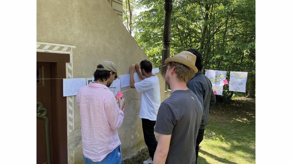 Präsentieren am Land