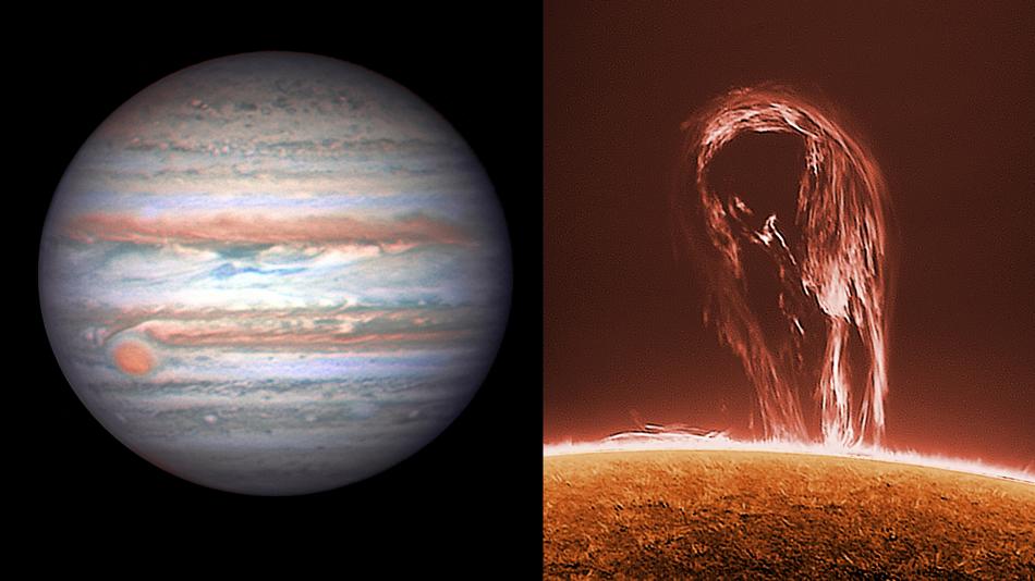 Sonne und Jupiter bei der Langen Nacht der Forschung beobachten