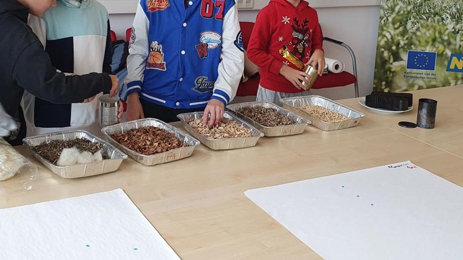 Reststoffe für die Biokohleerzeugung