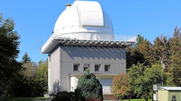 Hauptgebäude des Leopold-Figl-Observatoriums