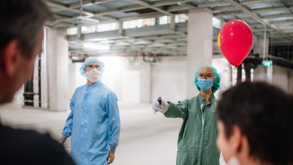 Reinraumkleidung für aseptisches Arbeiten