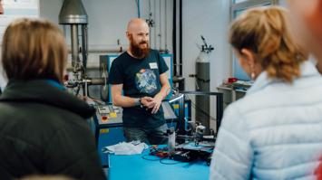 simuliertes Marsgestein im 3D-Drucker