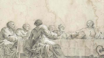 Wenn Papier zu sprechen beginnt: Ein Einblick in die Kunsttechnologie und Papierrestaurierung. Das Foto zeigt einen Ausschnitt der Zeichnung des Tiroler Barockmalers Martin Knoller