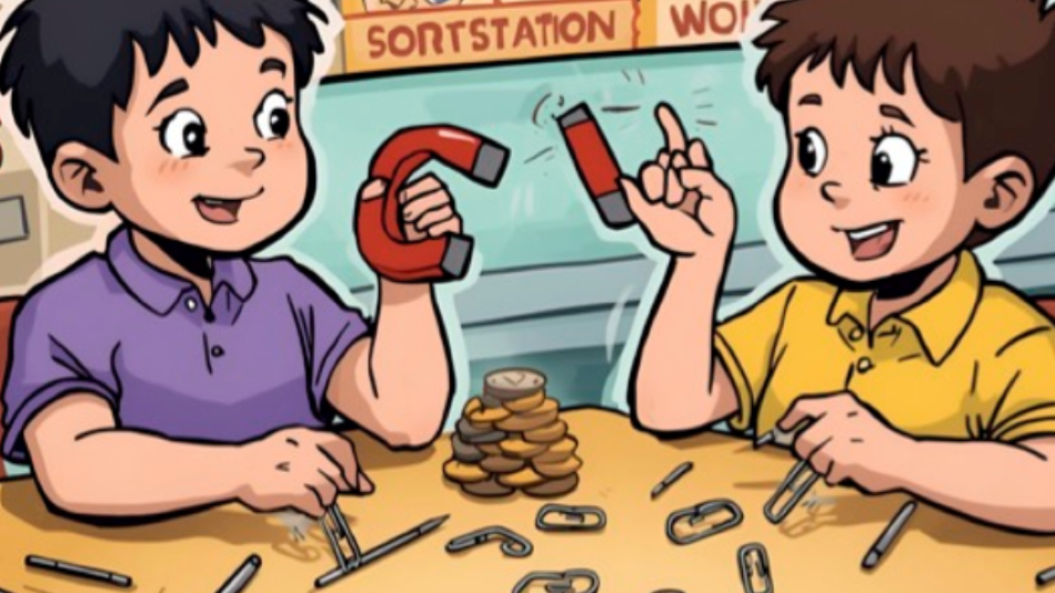 Bild Station Kann unsichtbare Kraft wirklich Dinge bewegen?