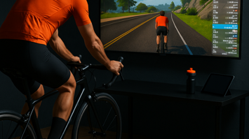 Indoor-Radsport-Setup