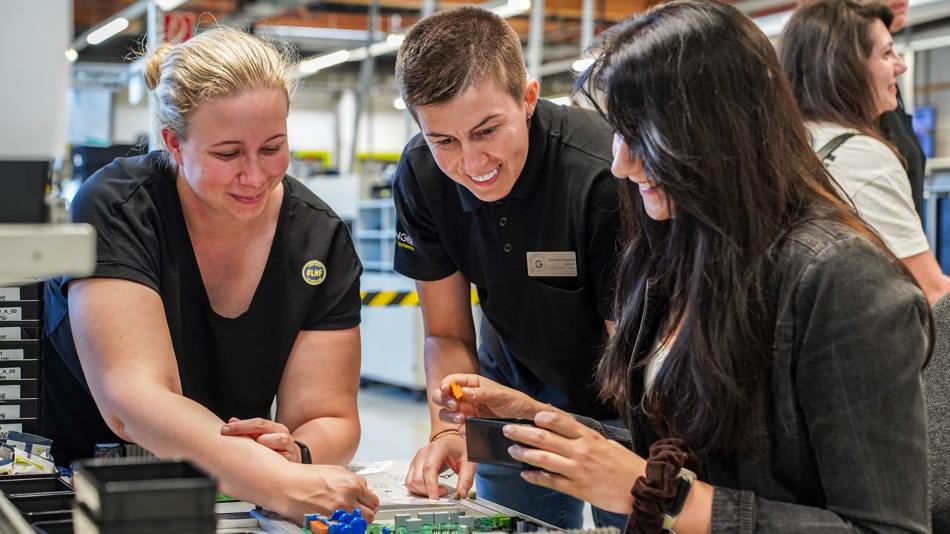 Bestückung von Platinen LNF 2024