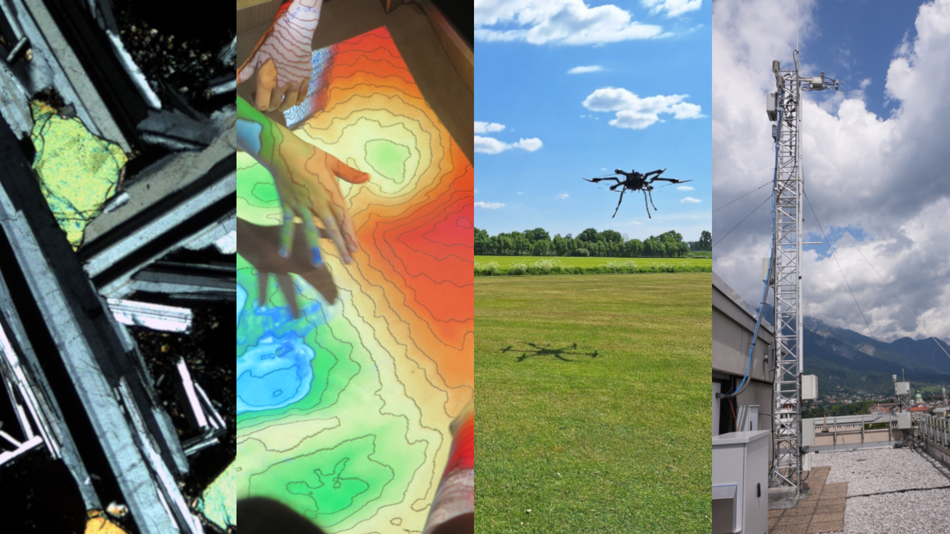 Verschiedene Mess-Stationen