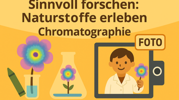 Darstellung zum Erforschen von Chromatographie bei Pflanzen