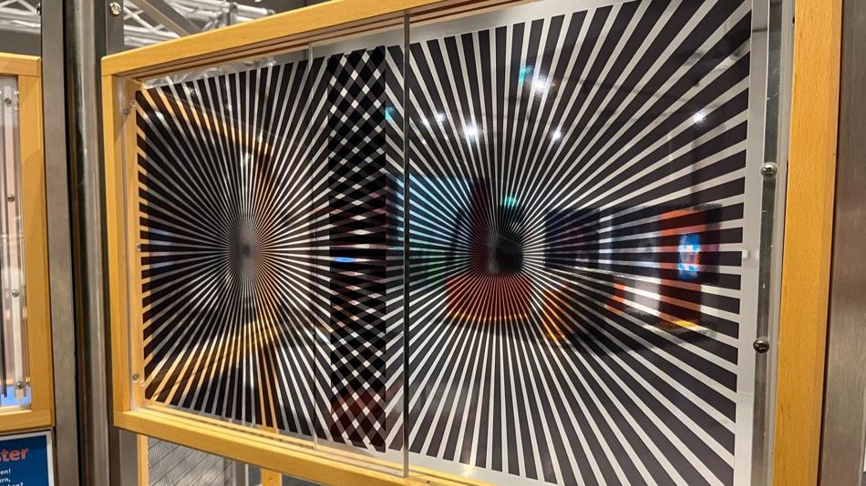 Moiré Muster Welios