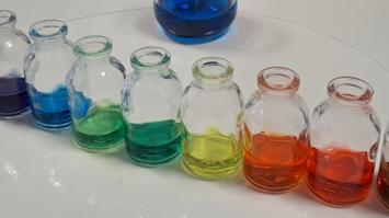 Experiment Farbenmischen