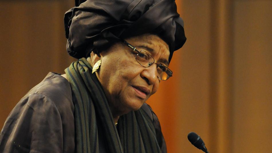 Erste Präsidentin Liberians Ellen Johnson Sirleaf