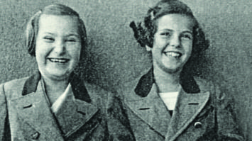 Lisa Leist und Edith Wang, Altaussee 1937