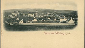 Postkarte aus Feldsberg in Niederösterreich