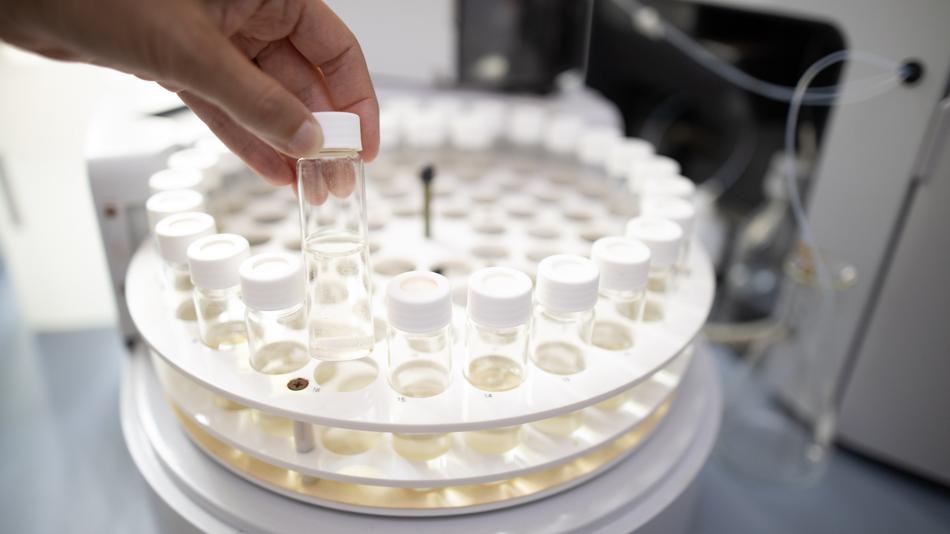 Messgerät zur Bestimmung von Kohlenstoff im Wasser