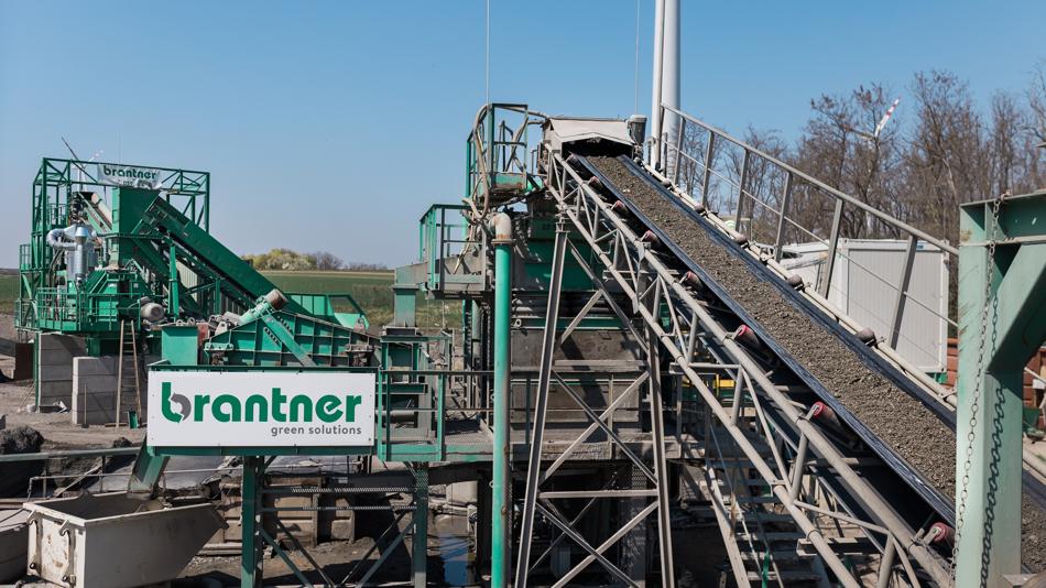 Schlacken und Aschen Aufbereitungsanlage