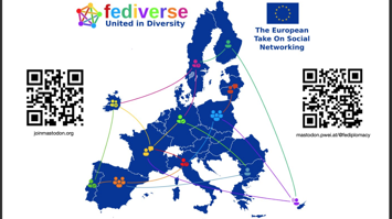 Picture of 'The European Take on Social Media' titled 'Fediverse - United in Diversity'