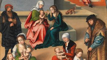 Lucas Cranach d. Ä., Die Heilige Sippe, um 1510–1512