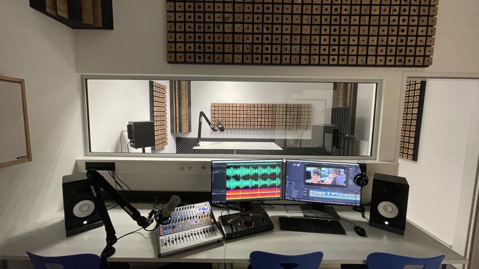 Professionelles Tonstudio