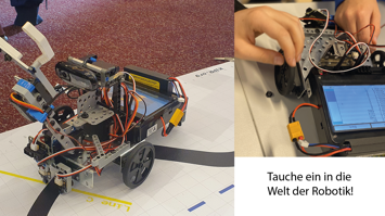 Tauchen Sie in die Welt der Robotik ein!