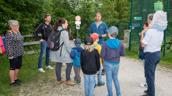 Exkursion zur Fischwanderung