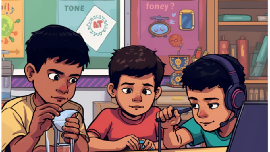 Bild Station Kannst du Geräusche sichtbar machen