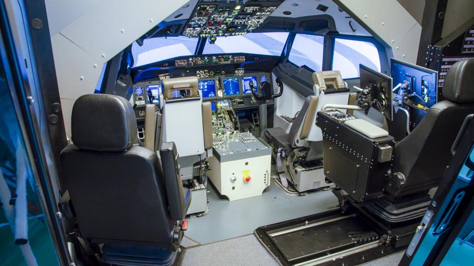 B-737 Flugsimulator