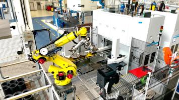 Moderne Dreherei/Weichbearbeitung bei SKF in Steyr