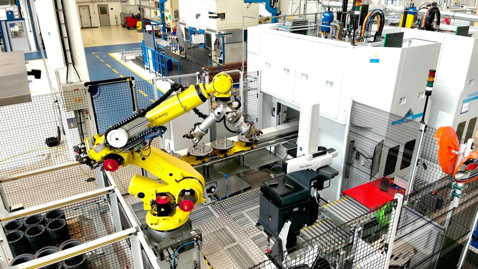 Moderne Dreherei/Weichbearbeitung bei SKF in Steyr