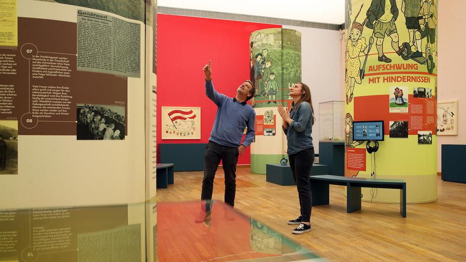 Ausstellungsansicht "Kinder des Krieges"