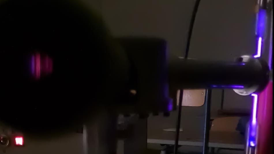 Versuchsanordnung "Linienspektren"