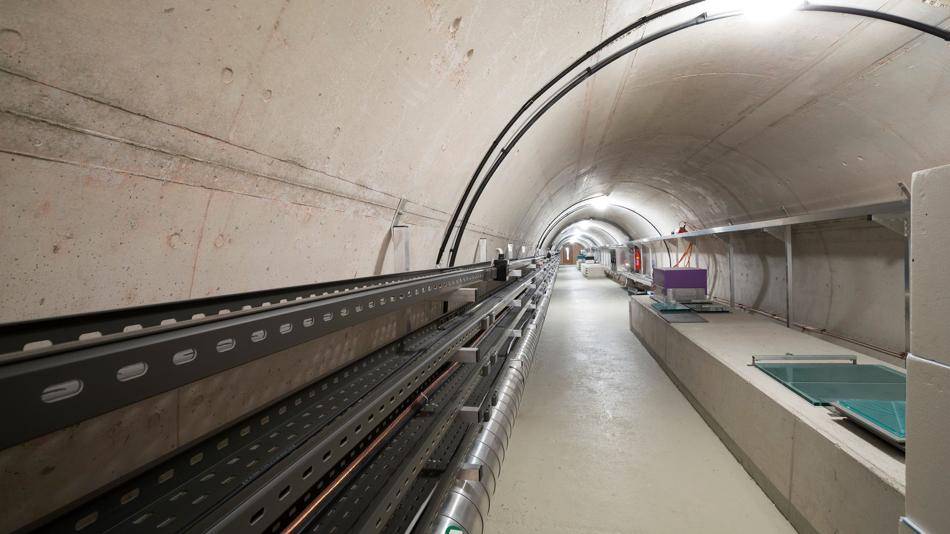 Stollen zur Erdbebenmessung