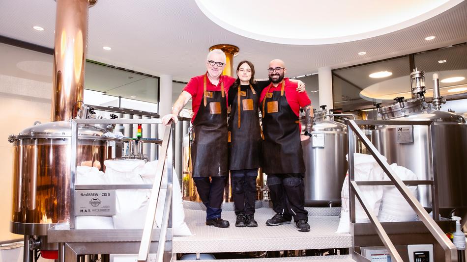 Das Team der Sudhaus-Brauerei