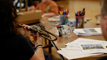 Workshop mit Blechbasinstrument