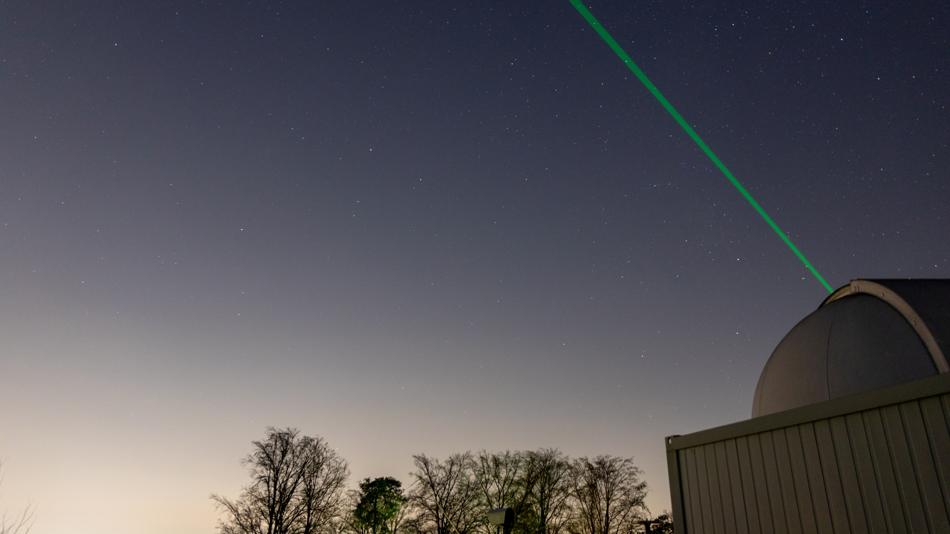 Satellite Laser Ranging Station Graz Lustbühel in Betrieb