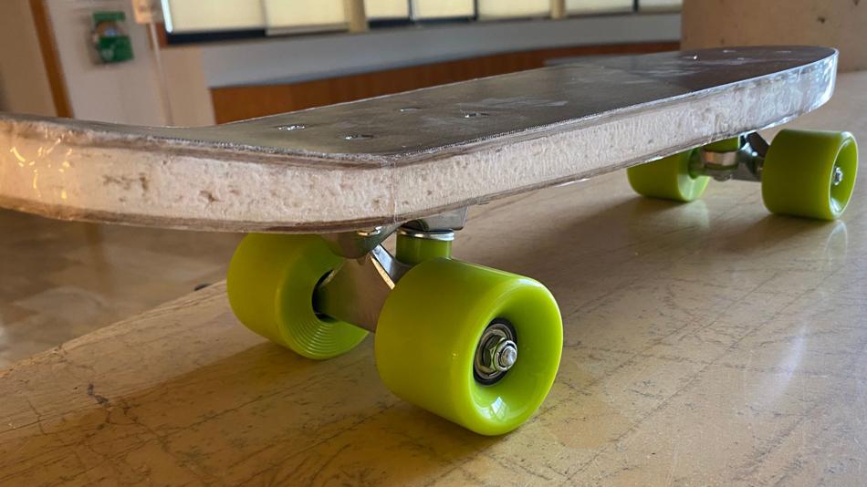 Skateboard aus Cellulose